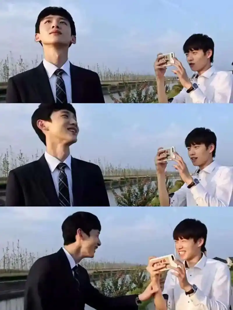 终于被看到啦 我的大明星#魏大勋 #白敬亭 #山花cp - 抖音