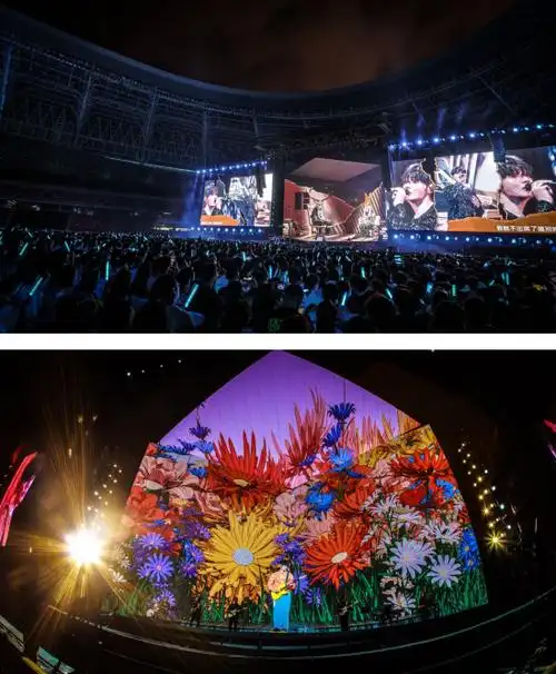 燃爆三年来太原首场超万人大型演唱会上演山西红灯笼体育场万人齐唱乌