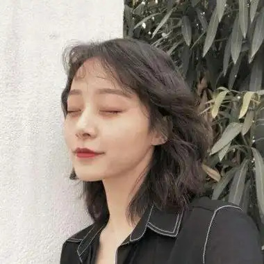 高冷短发女生头像真人短发高冷霸气女发型