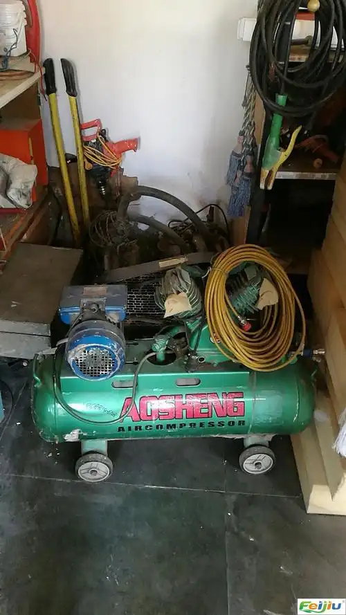 2台空气压缩机气泵电焊机处理