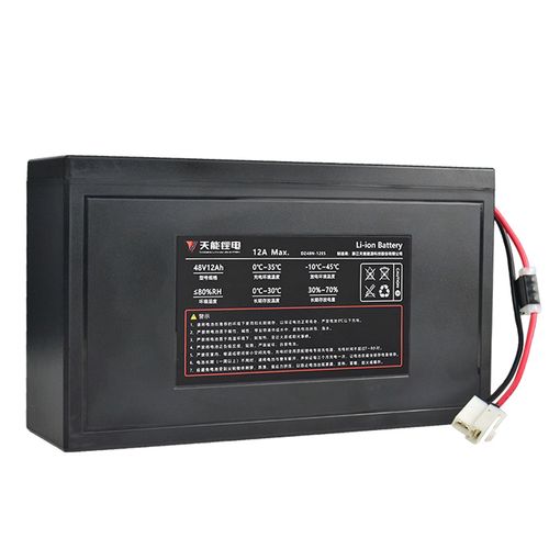 天猫￥1698折后价￥1118天能电动车锂电池48v20ah三轮车锂电池 48v 小