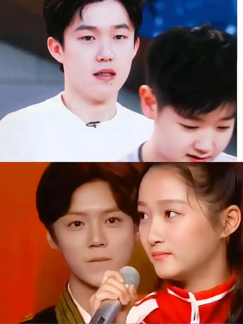 大头看好朋友的眼神似当年鹿晗看关晓彤.