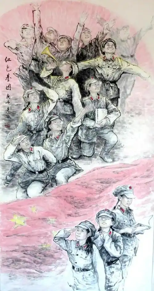 「线上展览」庆建党 迎新年-延边长白山书画院书画作品展(网络展)第二