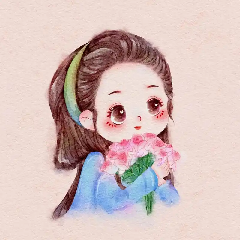 萌萌q版—刘亦菲 去有风的地方,慢下来生活.