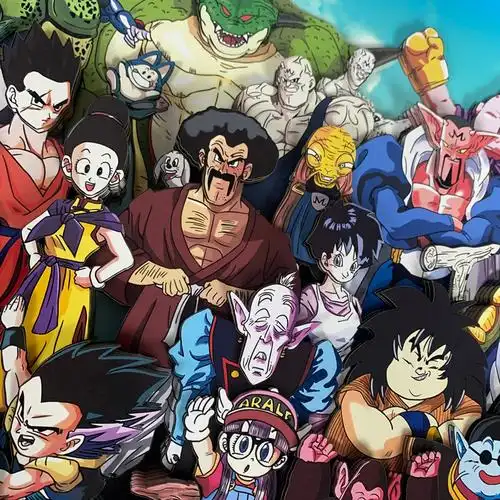 七龙珠悟空全家福动漫立体画客厅装饰画手办桌搭工艺油画