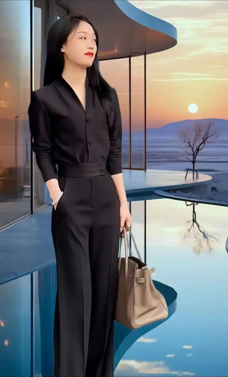 迎接2024春夏的时尚风潮,我们为您带来全新的盐系御姐港风女 - 抖音