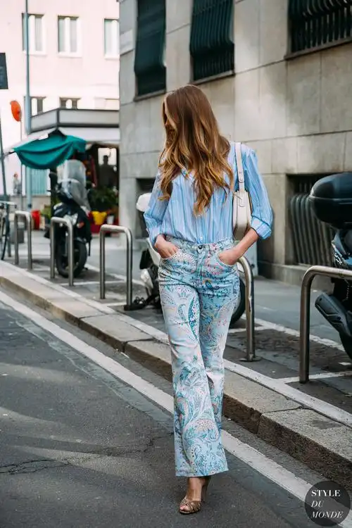 街拍 欧美 博主 时尚 ins