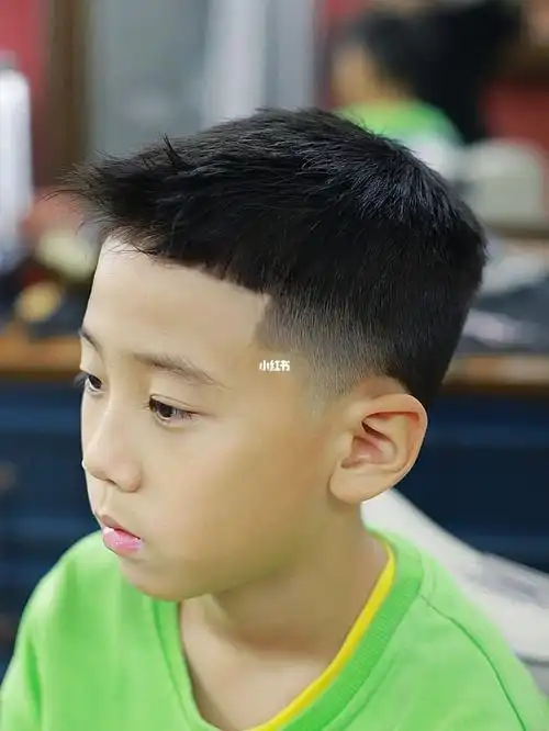 自然阳光#小朋友发型  #小朋友帅气发型  #小孩发型  #小男孩发型