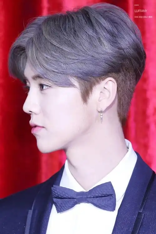 [鹿晗][分享]180107 那年今日 鹿晗中分亮相蜡像揭幕 与"另一个我"嗨