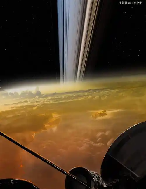 连续观测土星20年卡西尼号传回照片显示土星环内有飞碟
