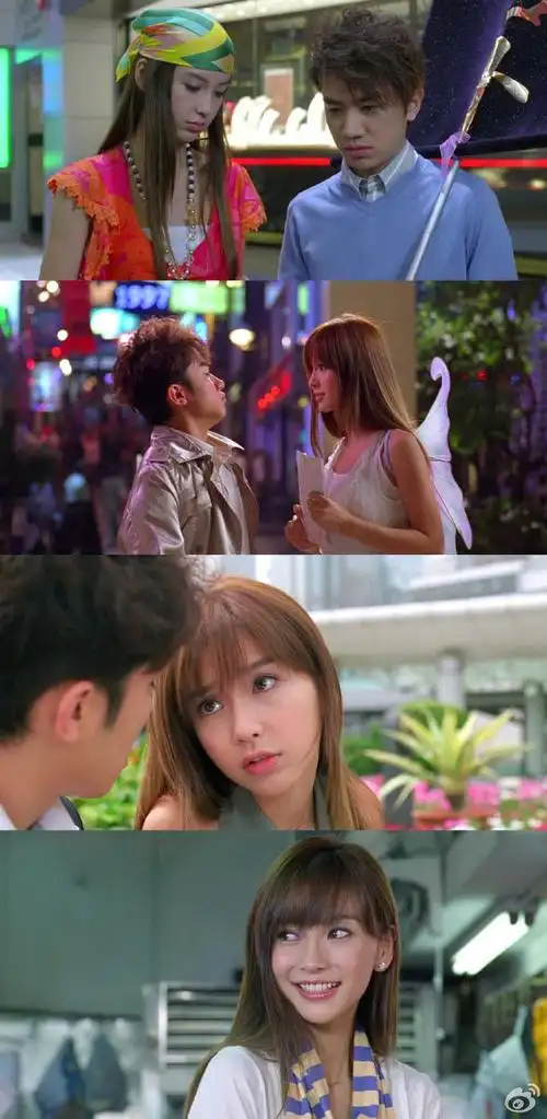 20岁的anglebaby和王祖蓝演的矮仔多情. 来自fashionloading_ - 微博