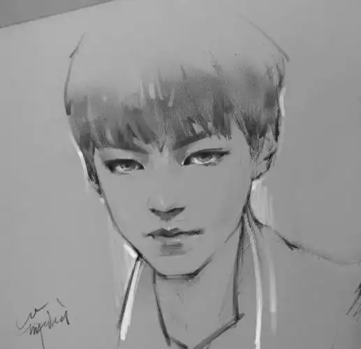 王俊凯tfboys王俊凯饭绘cr显灵topvinci