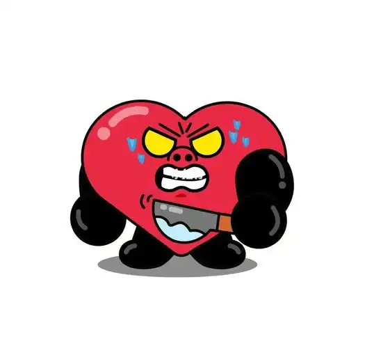 躁动的心7815悲伤的球92平静的电视机94#潮流艺术  #插画分享