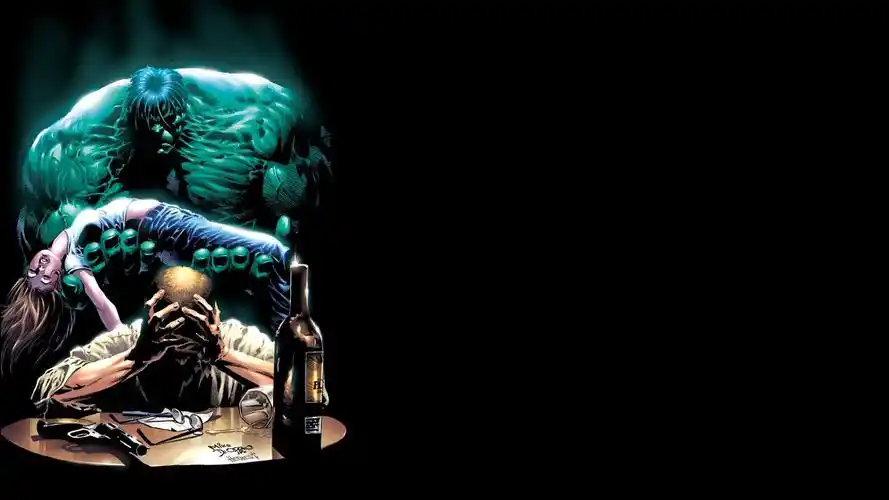 绿巨人黑色高清壁纸800x600分辨率查看