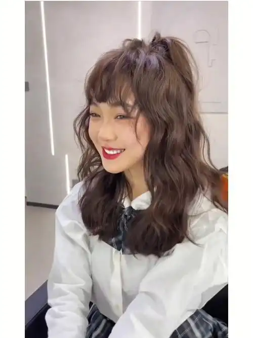 公主蓬松羊毛卷