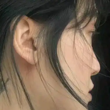 高冷侧脸女生头像女生头像潮人