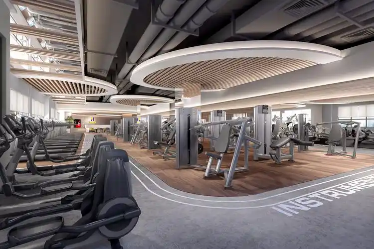 力豪健身房 - 效果图交流区-建e室内设计网