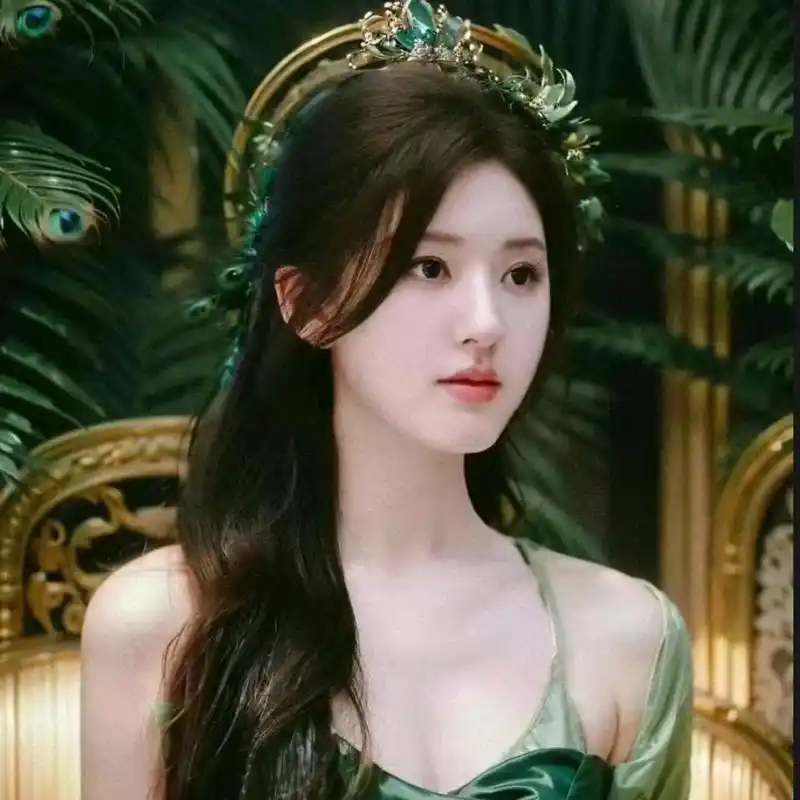 赵露思这张照片美到可以做头像了