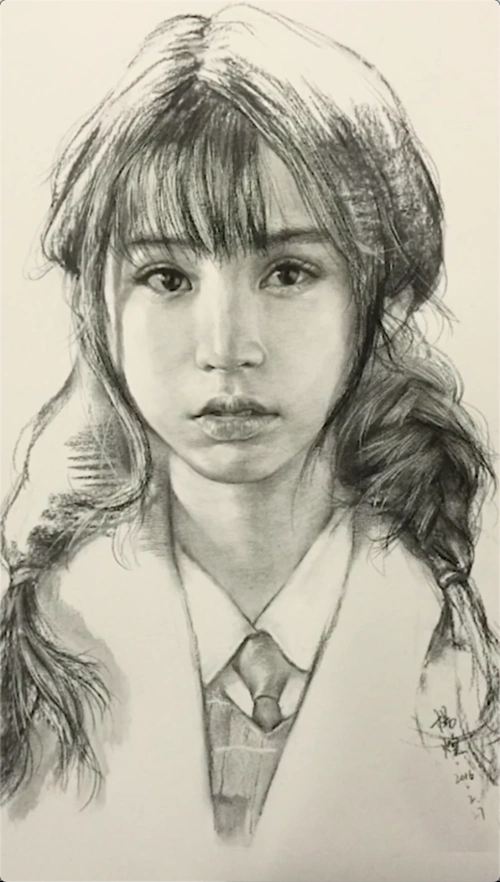 这12张素描画美的可以当手机屏保,值得收藏!