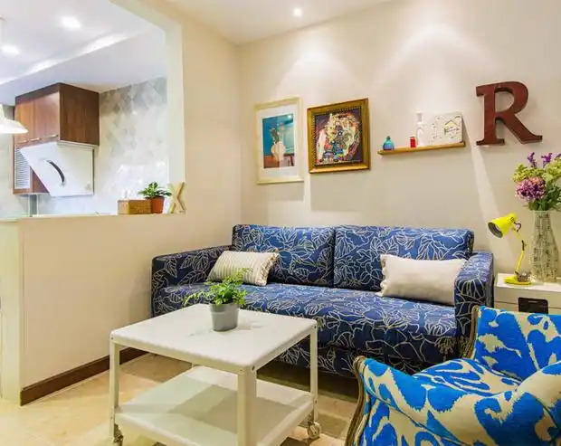 50平米小户型完美改造自然清新一居室