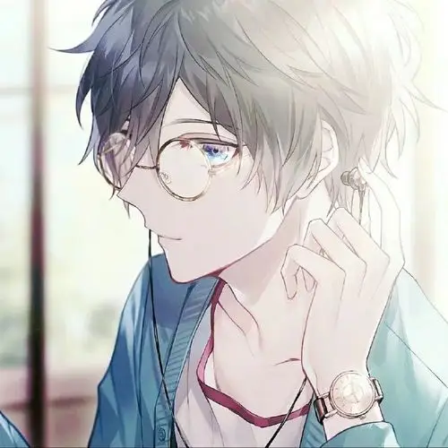 帅气温柔男生动漫头像 文艺范qq男生头像