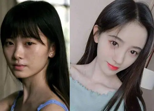 当女神们不化妆她们的真实样子秒变路人根本认不出来