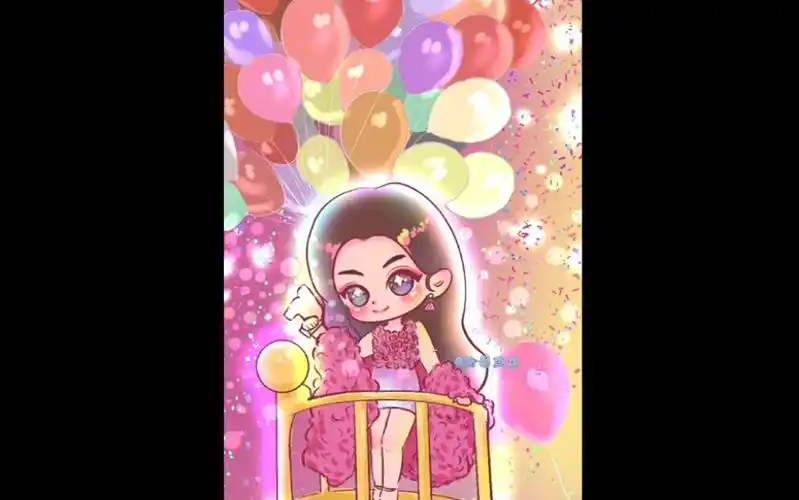 【procreate】赵露思|花车巡游q版