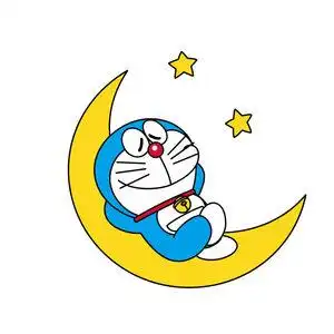 卡通壁画叮当猫diy涂鸦模板彩绘模具儿童房环保手绘墙哆啦a梦壁饰