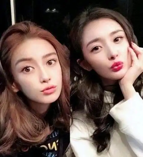 angelababy杨幂早期同框照##angelababy杨幂同框旧照