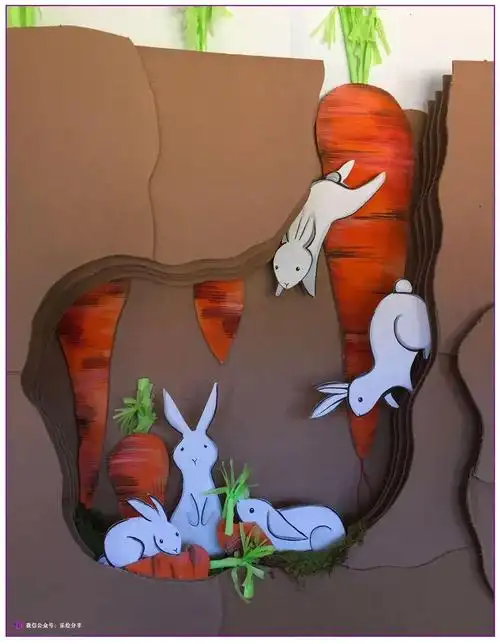 拼贴艺术作品(手工创意拼贴画)