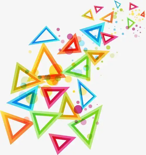 关键词 : 缤纷,彩色,春天,飞舞,三角形