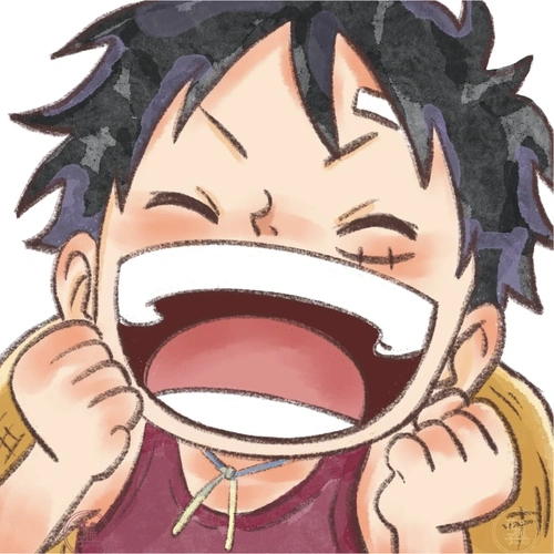 微笑的图片(海贼王全员治愈笑容头像,生活就该大笑起来)