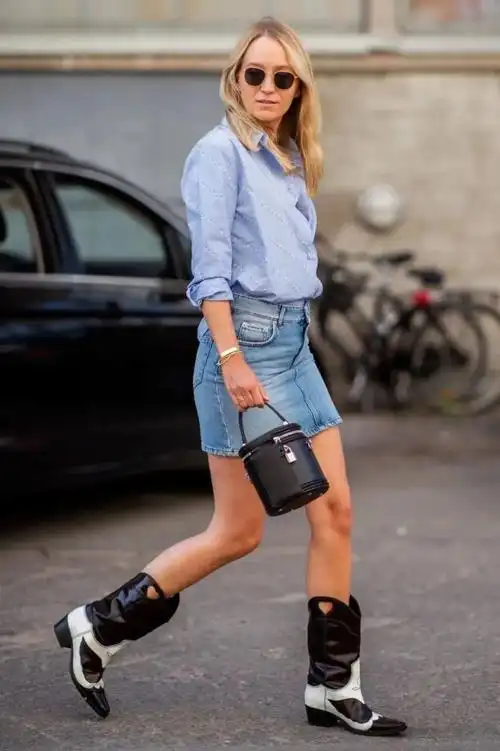 40度穿靴子,又姨又时髦!插图66