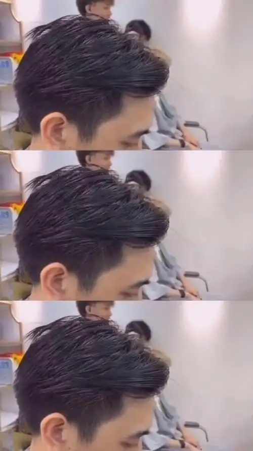 厦门烫发 男生往后倒的发型它来了,男士纹理烫 超级帅厦门烫发厦门