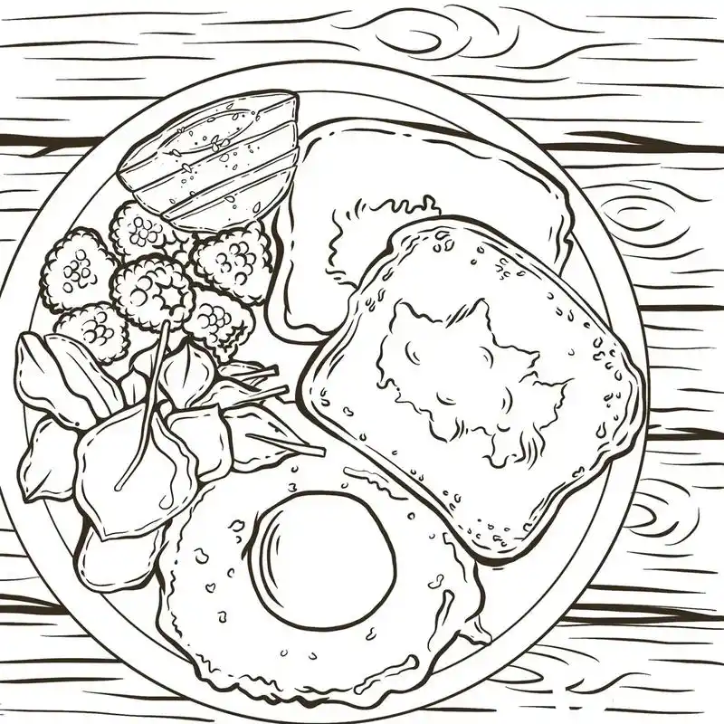 日系美食插画打卡