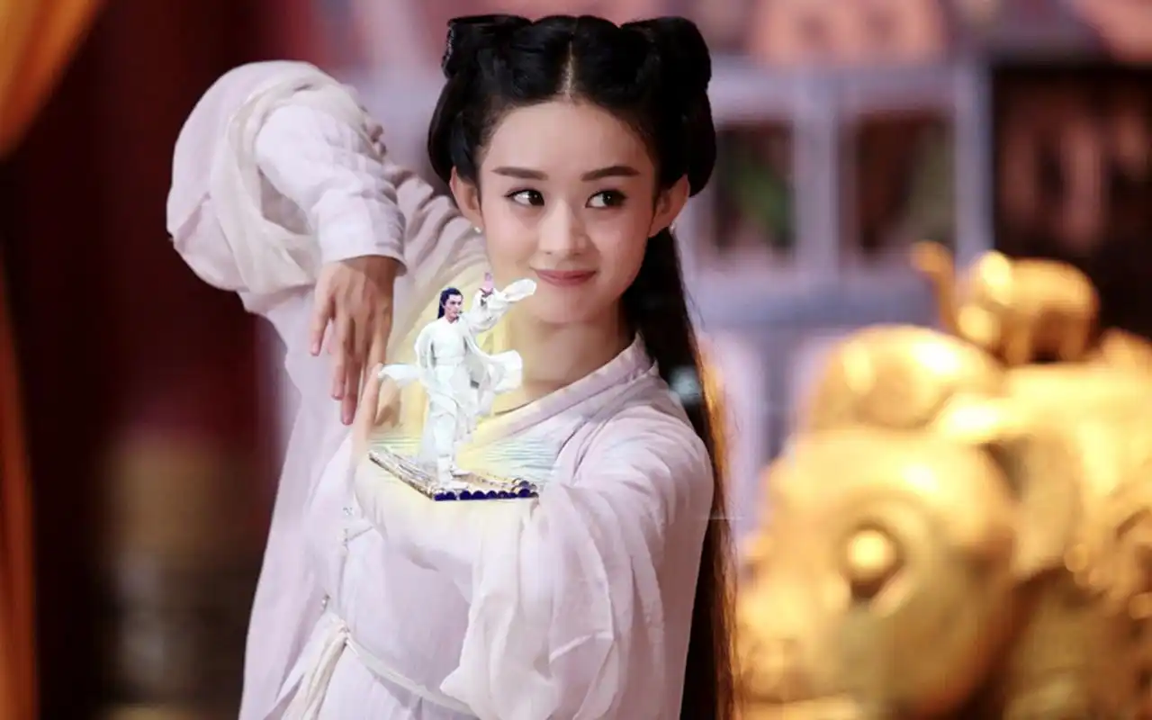 花千骨赵丽颖趣味剧照壁纸_非常有趣的赵丽颖