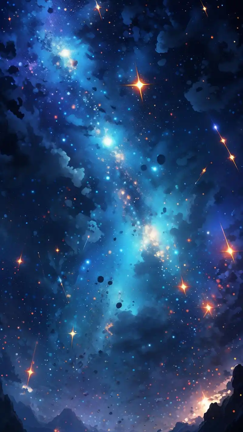 90绝美星空壁纸,梦幻般的视觉盛宴78