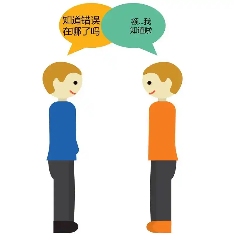 能谦虚的接受批评,认识到自己所犯错误在哪,并积极改正.