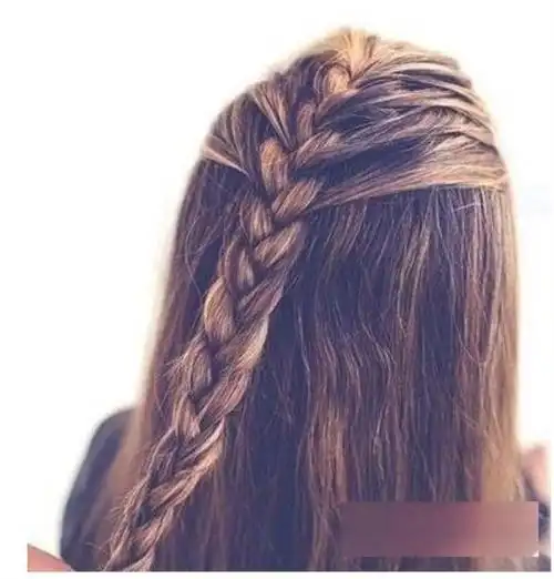 小辫子发型扎法教你编清爽简单辫子发型步骤图解