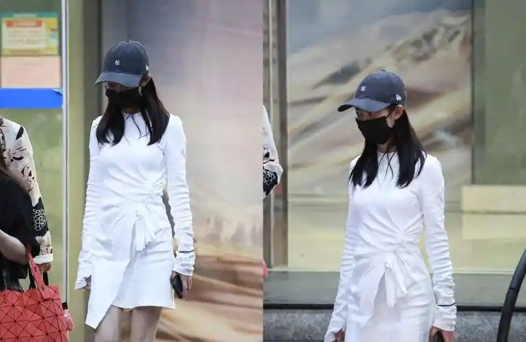 原创陈钰琪新造型变身酷女孩穿黑西装裙配马丁靴真是又美又飒