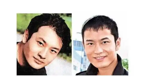 43岁黄晓明曝近照,帅气逼人却曝秃顶了,刚被拍躲角落大口偷吃饼_造型