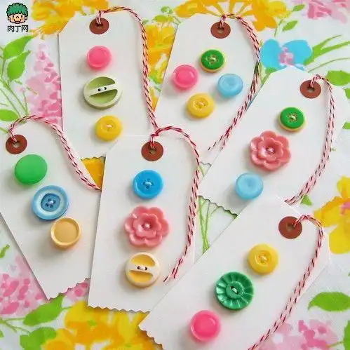 生活创意 纽扣diy的唯美田园小饰物-创意生活,手工制作╭★肉丁网