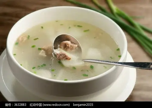 餐饮美食图片菜肴图片排骨冬瓜汤高清图片下载_红动网