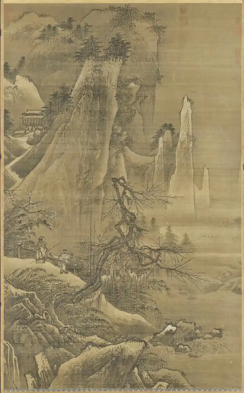 夏圭(生卒年不详),字禹玉,临安(今浙江杭州)人,南宋绘画大 - 抖音