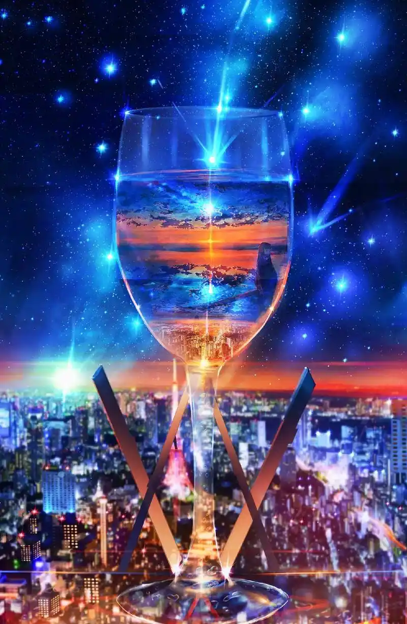 星空 #二次元 #梦幻  - 抖音