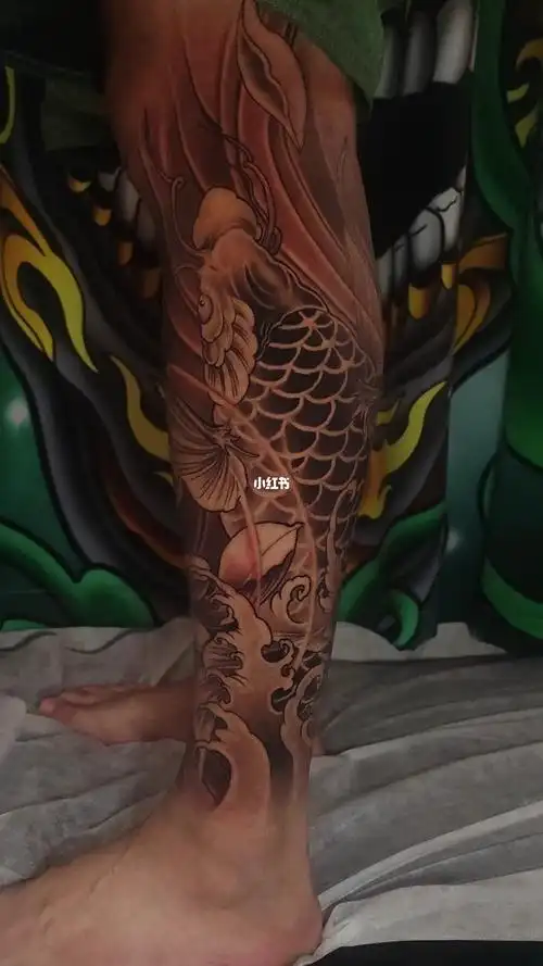 鲤鱼跃龙门包小腿