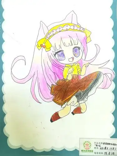 少儿卡通漫画以其独特的激趣功能,是少年儿童美术学科素质教育的重要