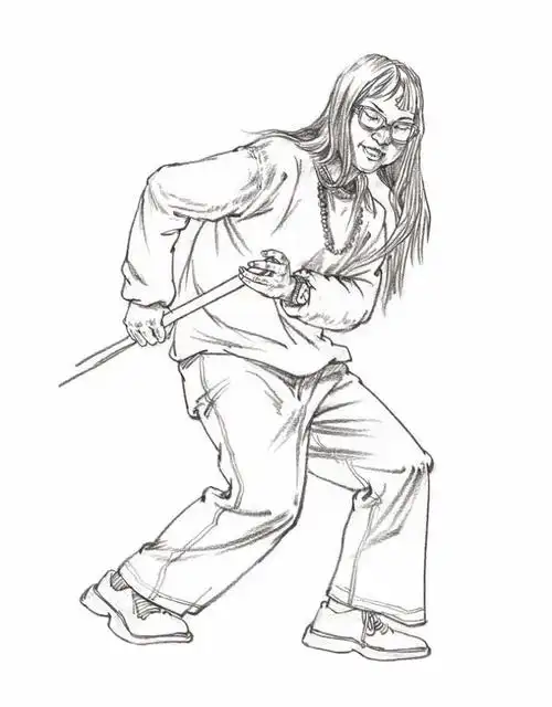 艺苑画室人物速写素材