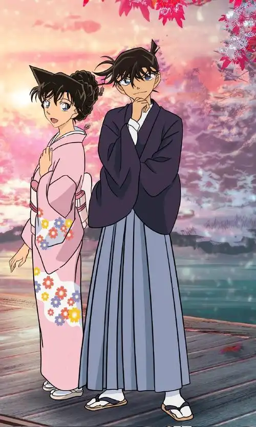 名侦探柯南##工藤新一##毛利兰##新兰