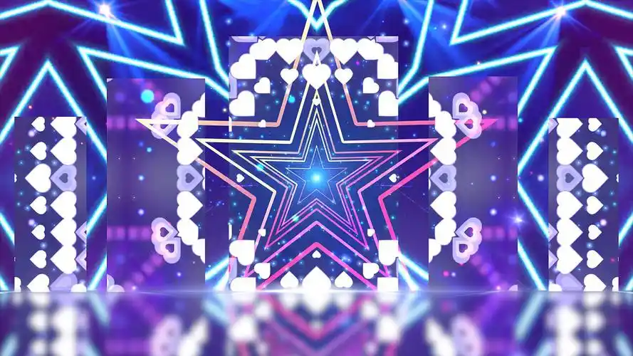 4k蓝色酷炫几何街舞背景视频ae模板街舞舞蹈背景4k蓝色科技炫酷大气